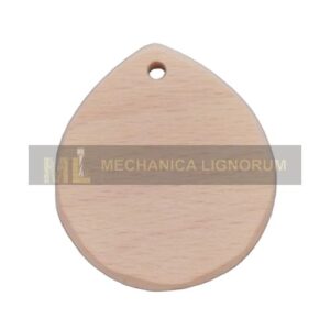 Blank medallion - ROUND - pack (20 pieces)