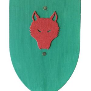 Small medieval shield - WOLF (MOQ 60 pieces)