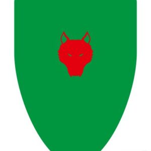 Medieval shield - WOLF - (MOQ 40 pieces)